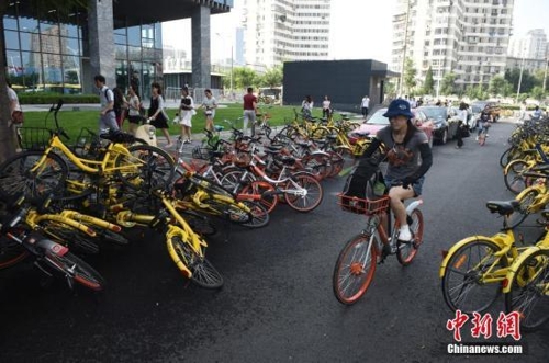 中베이징, 공유자전거 총량제한…이용자 실명등록해야