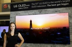 LG 세계 최대 97형 올레드 TV 북미 상륙